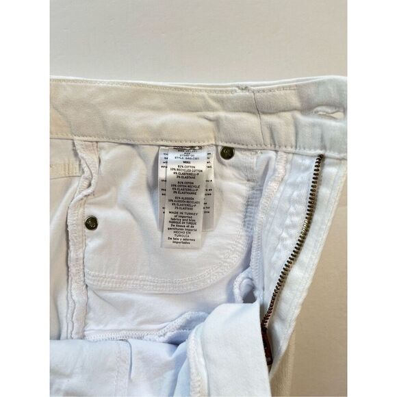 Good American Good Legs Body Hugging Booty Shaping Stretch White Jeans Size 8/29 - Picture 9 of 12